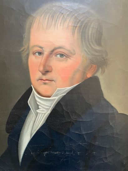 Ecole Française vers 1830
Portrait of a man...