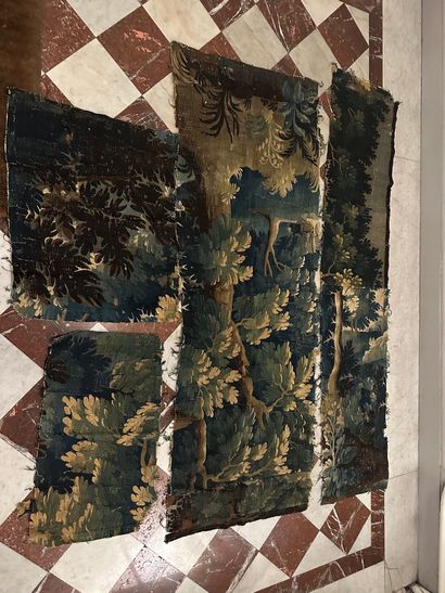 Set of four fragments of tapestry
Greenery
In...
