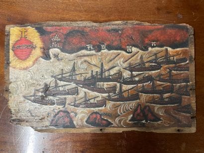 Ex-voto
Battle of Lepanto
Oil on panel
Old...