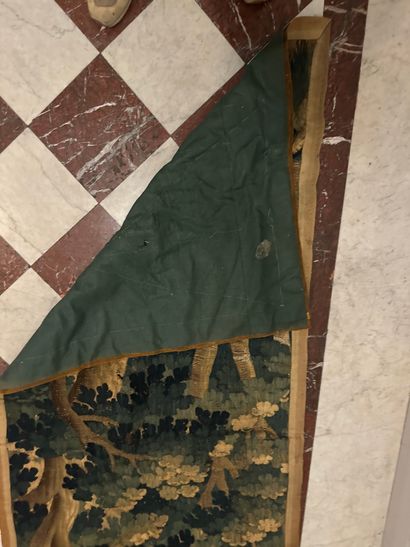 Tapestry
Greenery with trees
In polychrome...