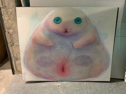 Sako KOJIMA (1976)
Lapin
Huile sur toile
80...