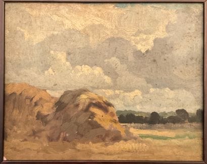Ecole Moderne
Haystacks
Oil on paper
23 x...