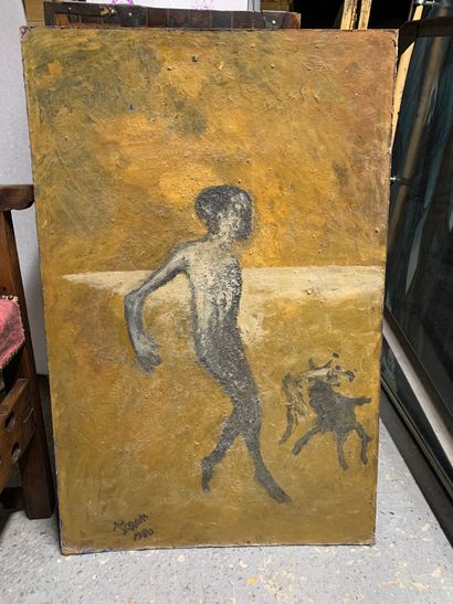 Charles MARCON (1920-2019)
Young boy and...