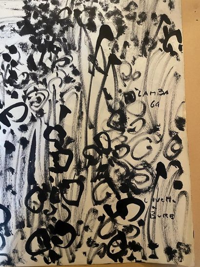Jacqueline LAMBA (1910-1993)
Reeds (1964)
Drawing,...