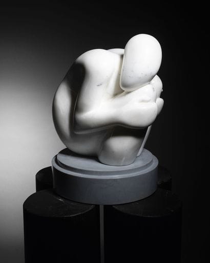Stella SHAWZIN (1923-2020)
Femme accroupie
Sculpture...