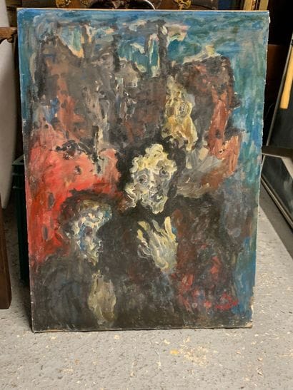 Charles MARCON (1920-2019)
Ghostly characters
Oil...