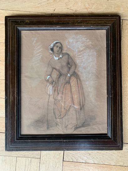 RUIKART ?
Young woman
Charcoal drawing with...