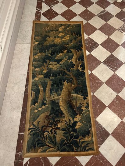 Tapestry
Greenery with trees
In polychrome...