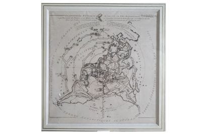 MAP. - BUACHE, Philippe. Physical planisphere,...