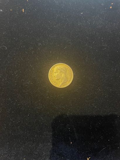 1 piece of 40 F gold Napoleon head, 1811