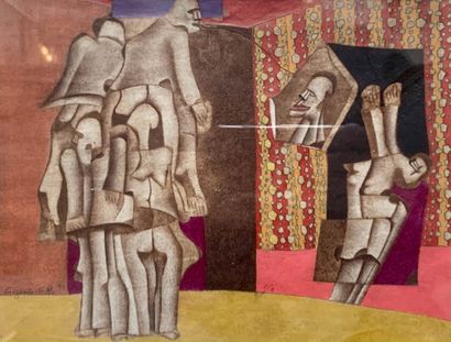 Gregorio GONZALEZ (1938)
Composition with...