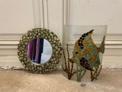 Isabelle PERIGOT (1945-2013)
Set in polychrome...