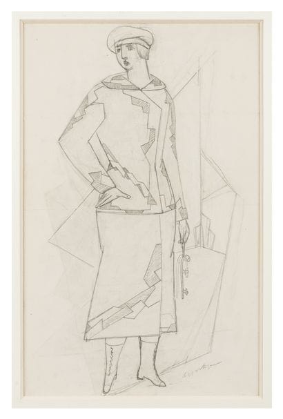 Léopold SURVAGE (1879 - 1968)
Woman with...