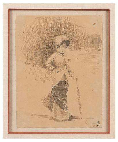 HENRI SOMM (1844 - 1907)
The Elegant
Drawing...