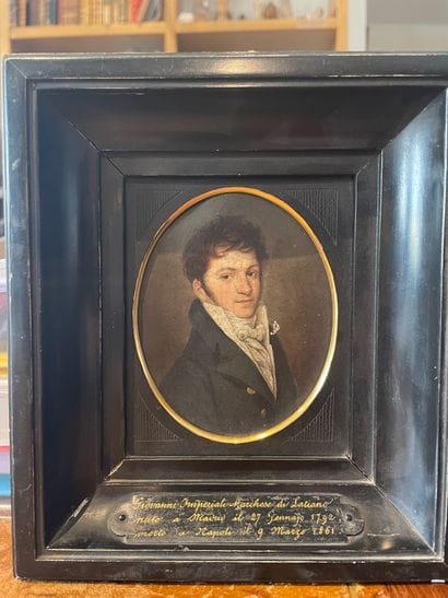 Ecole italienne vers 1820
Portrait of Giovanni...