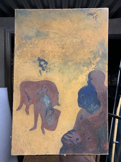 Charles MARCON (1920-2019)
La Rencontre (1965)
Huile...