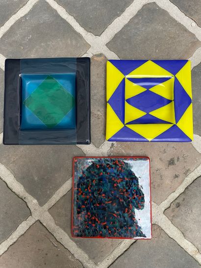 Isabelle PERIGOT (1945-2013)
Set in polychrome...