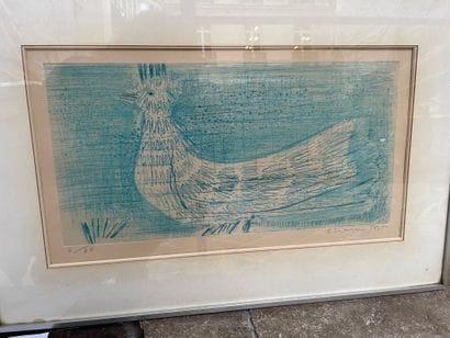 Etienne RET (1900-1996)
Hen
Lithograph in...