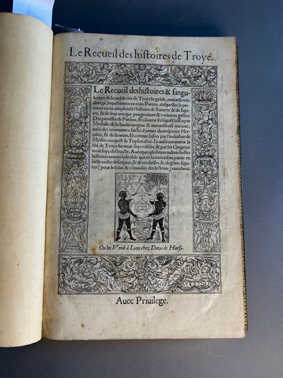 [LE FÈVRE (Raoul)].
♦ Le Recueil des histoires...