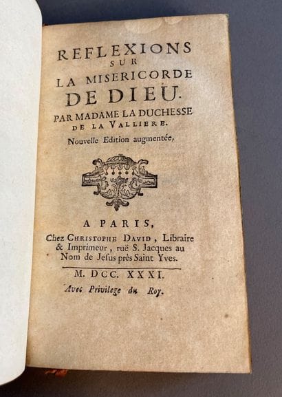 LA VALLIÈRE (Françoise Louise de La Baume...