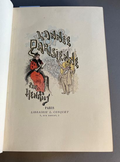 HENRIOT.
♦ The Parisian Year. Paris, Librairie...