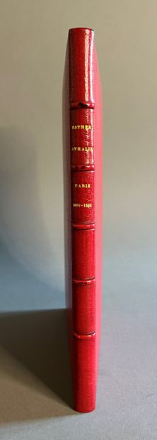 RACINE (Jean).
♦ Esther. Tragedy taken from...