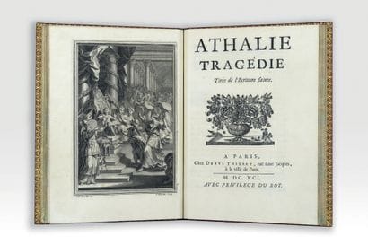 RACINE (Jean).
♦ Esther. Tragedy taken from...