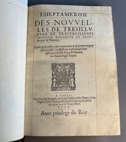MARGUERITE DE NAVARRE.
♦ L'Heptameron des...