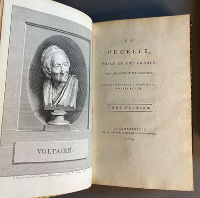 VOLTAIRE.
La Pucelle, poem in XXI songs,...