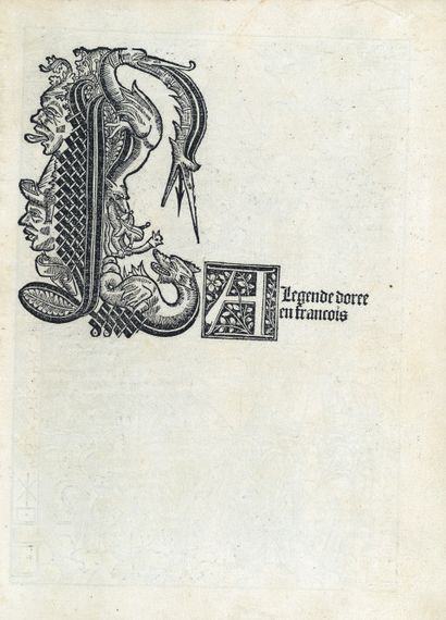 VORAGINE (Jacques de).
♦ The Golden Legend...