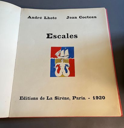 COCTEAU (Jean).
Escales. Paris, Éditions...