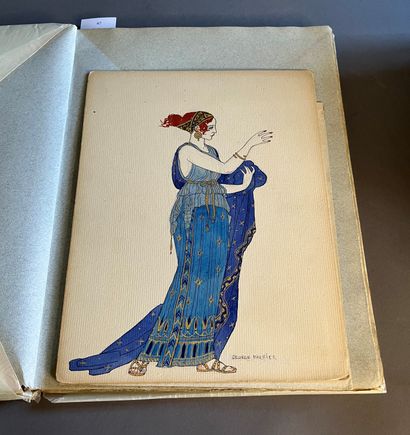 BARBIER (George).
Vingt-cinq costumes pour...