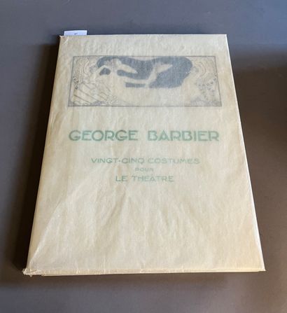 BARBIER (George).
Vingt-cinq costumes pour...