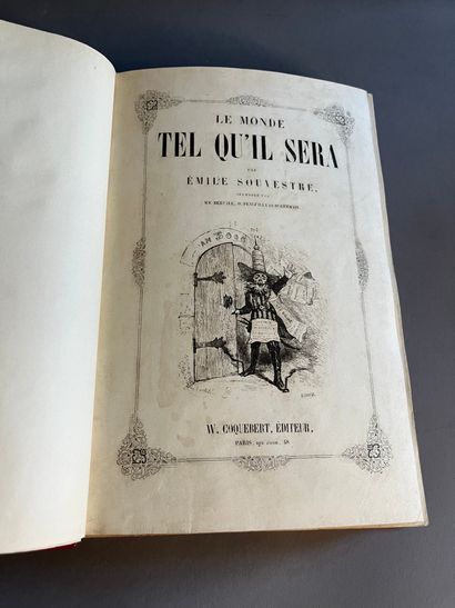 SOUVESTRE (Émile).
♦ Le Monde tel qu'il sera....