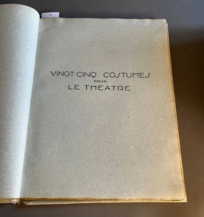 BARBIER (George).
Vingt-cinq costumes pour...