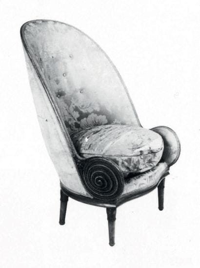 PAUL IRIBE (1883-1935)
Fauteuil nautile en...