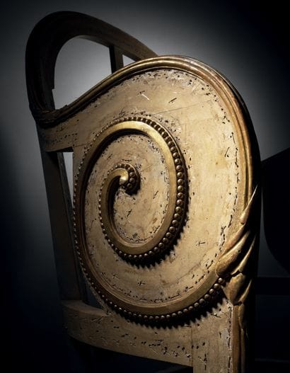 PAUL IRIBE (1883-1935)
Fauteuil nautile en...