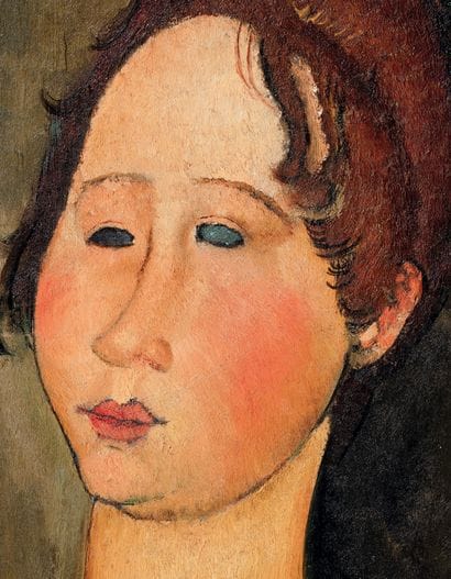 Amedeo MODIGLIANI (1884-1920)
La Bourguignonne,...