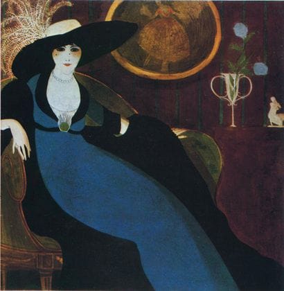 PAUL IRIBE (1883-1935)
Fauteuil nautile en...
