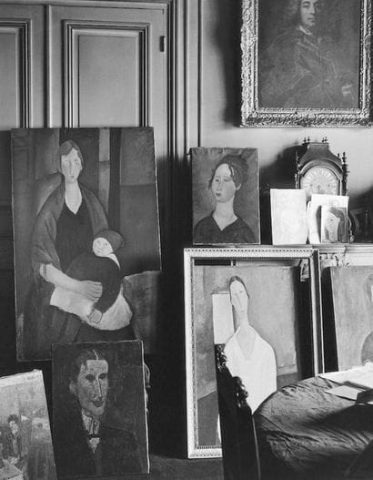 Amedeo MODIGLIANI (1884-1920)
La Bourguignonne,...