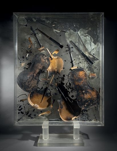 Fernandez ARMAN (1928-2005)
Roméo et Juliette,...