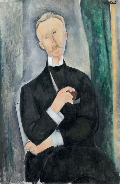 Amedeo MODIGLIANI (1884-1920)
La Bourguignonne,...