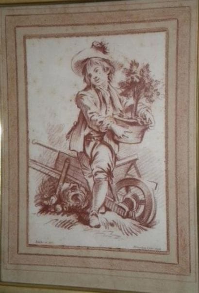 BOUCHER François (1703-1770), d'après
Gravée...