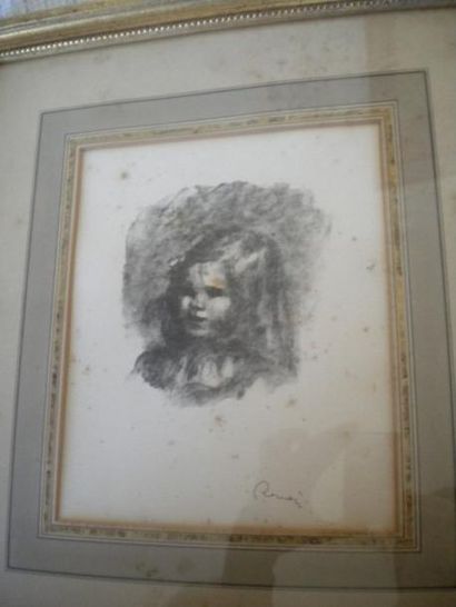 RENOIR Auguste (1841-1919)
Lithographie....