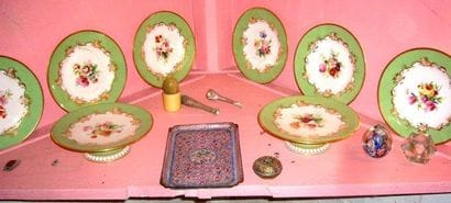 Service à thé en porcelaine de Limoges. Aile...