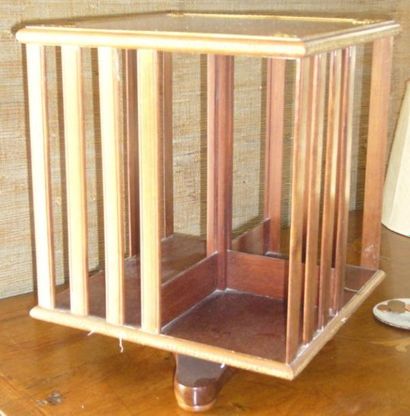Petite bibliothèque tournante de bureau en...
