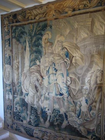 Tapisserie en laine de Bruxelles Brabant....
