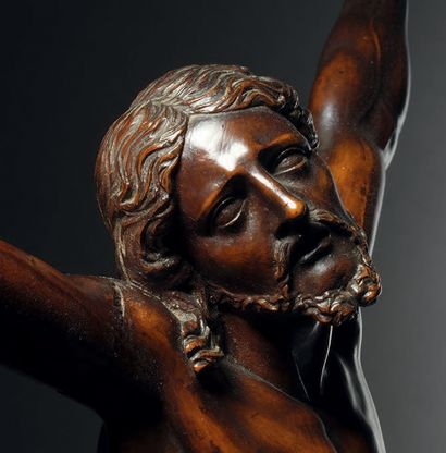 Living Christ in boxwood carved in the round....