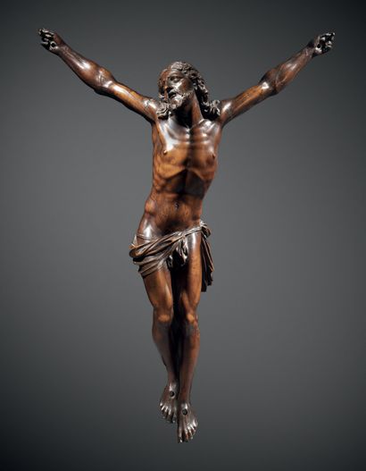 Living Christ in boxwood carved in the round....