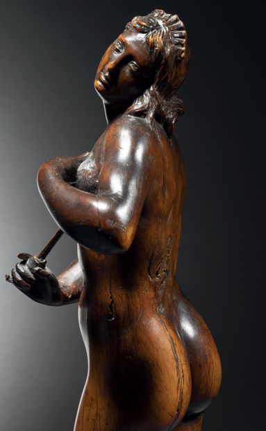 The Death of Lucretia in boxwood carved in...